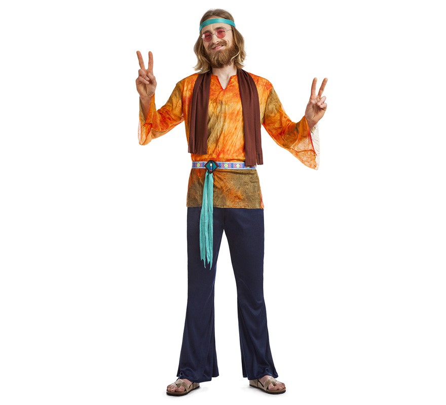 Fato de Hippie da Califórnia para homem Fato de Hippie da Califórnia para homem