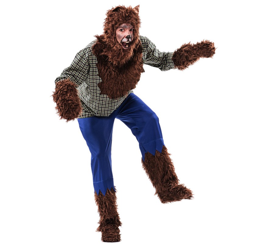 Fato de lobisomem para homem