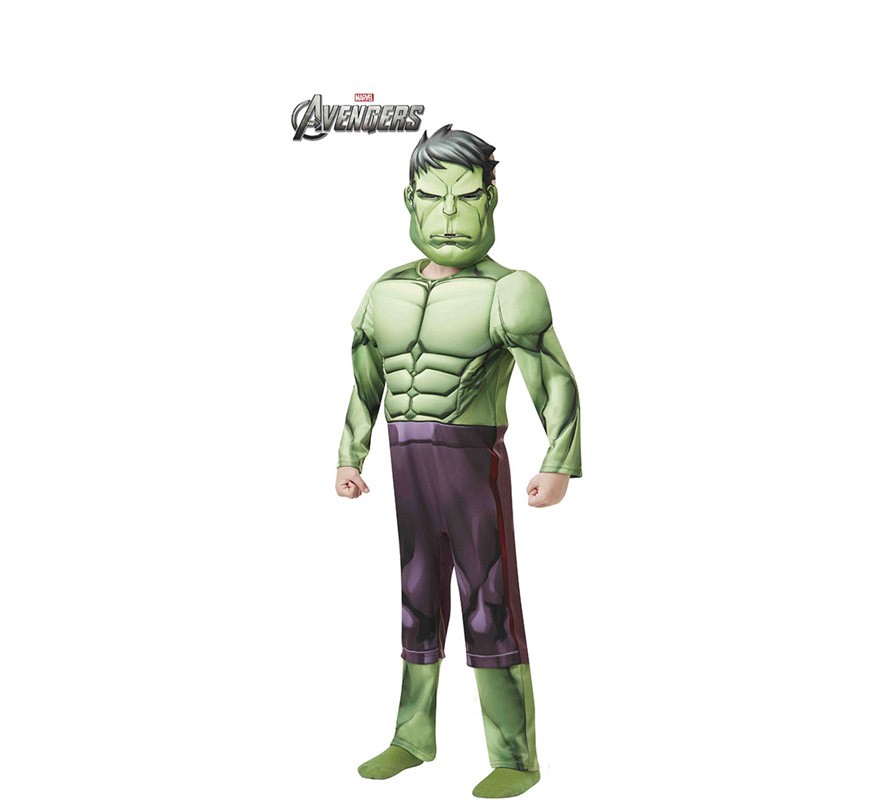 Fato Hulk Deluxe para meninos