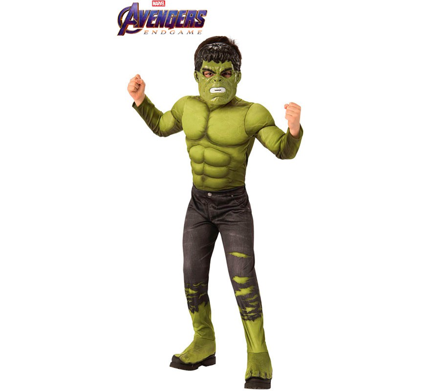 Hulk Endgame Muscular costume for children