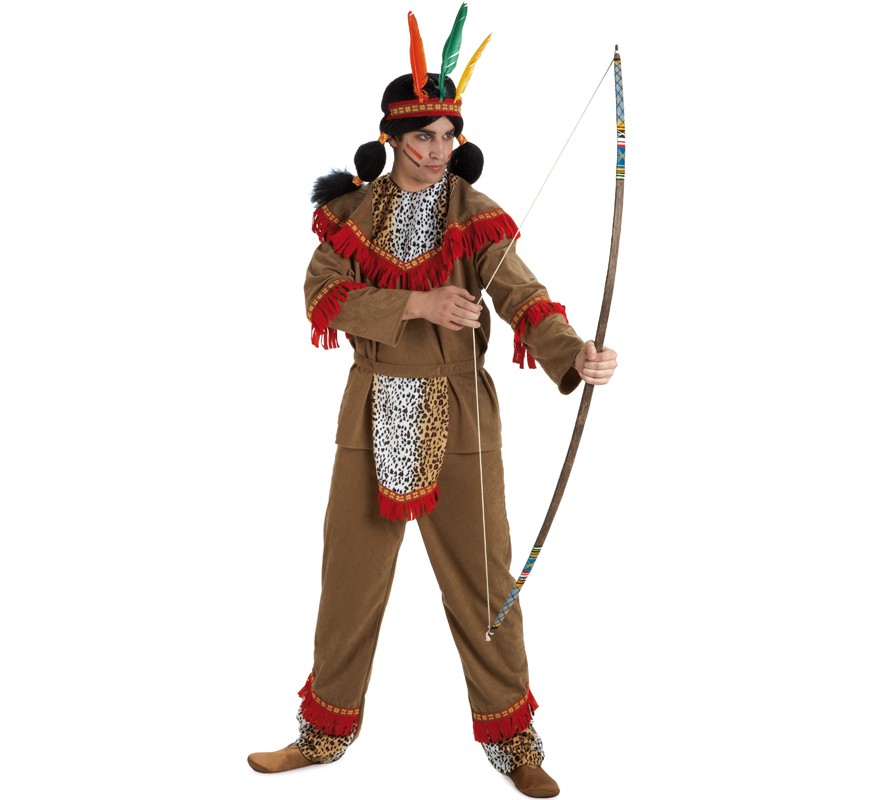 Fato de índio adulto para menino