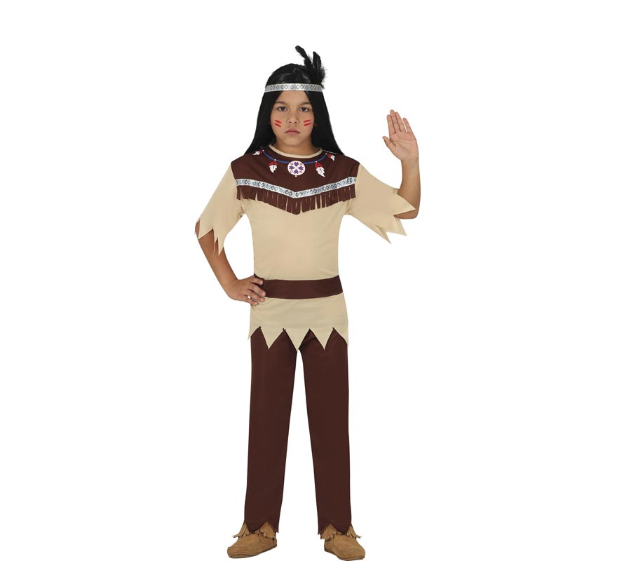 Fato de Cherokee indiano para crianças