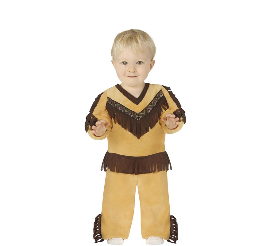 Fato de franja indiana para bebé