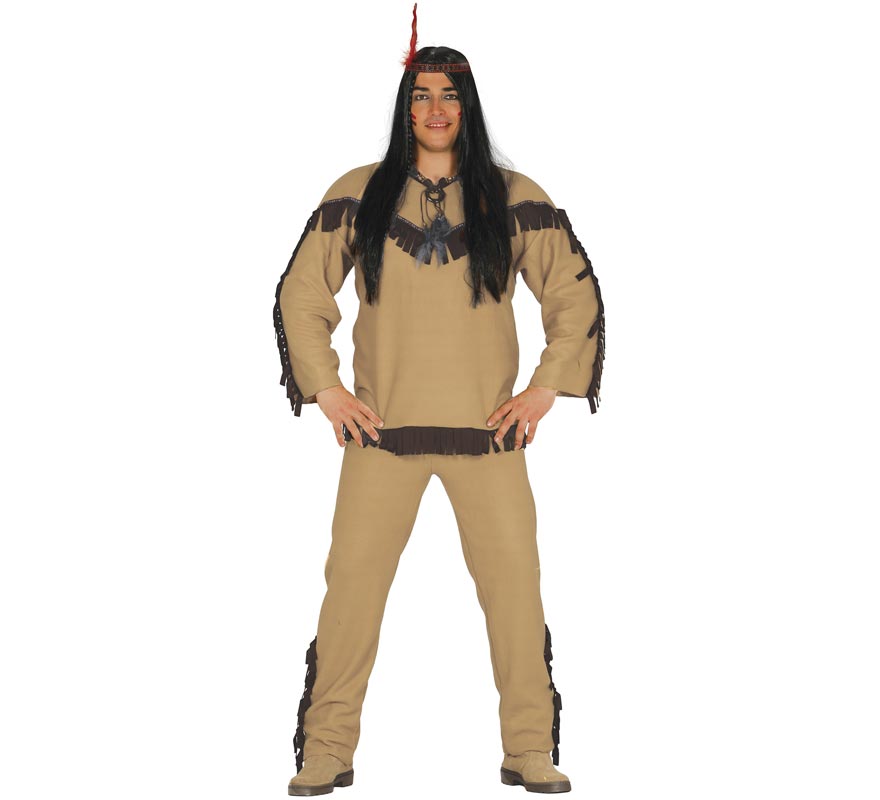Brown Indian costume