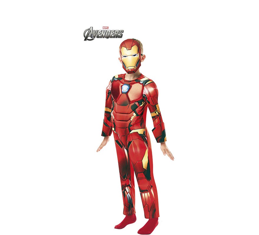 Iron Man Deluxe Costume for Boys
