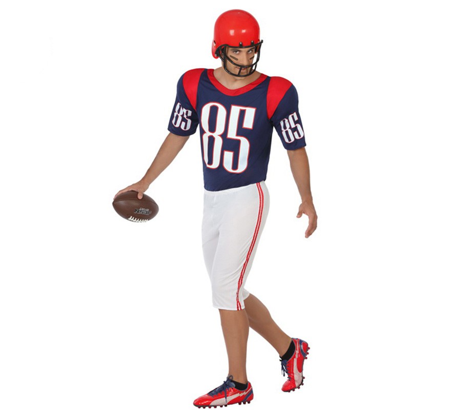 Fato de jogador de rugby masculino