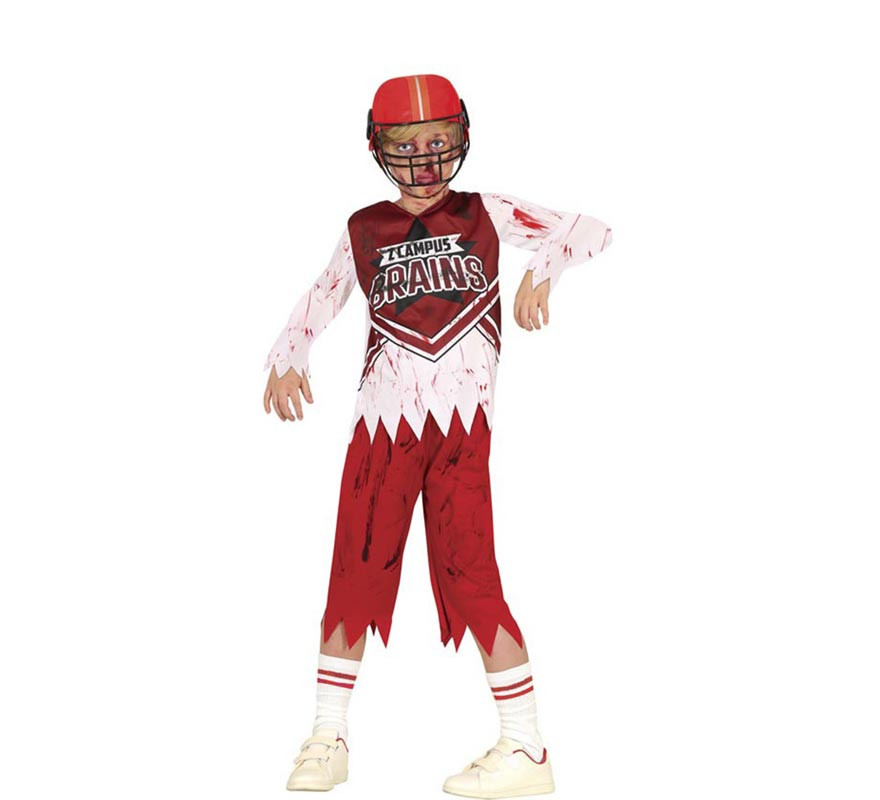 Zombie Rugby Player Costume for Boys
