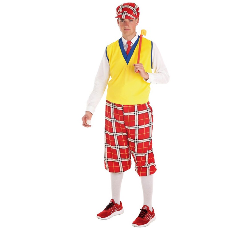 Fato de jogador de golfe masculino