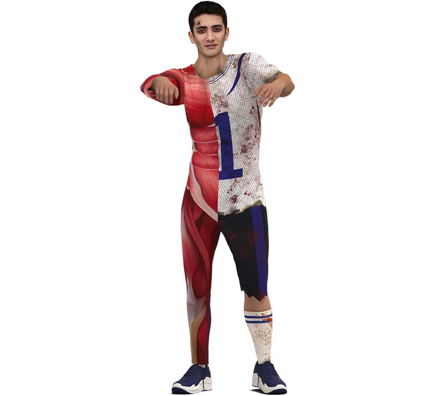 Number One Zombie Player Costume for Men