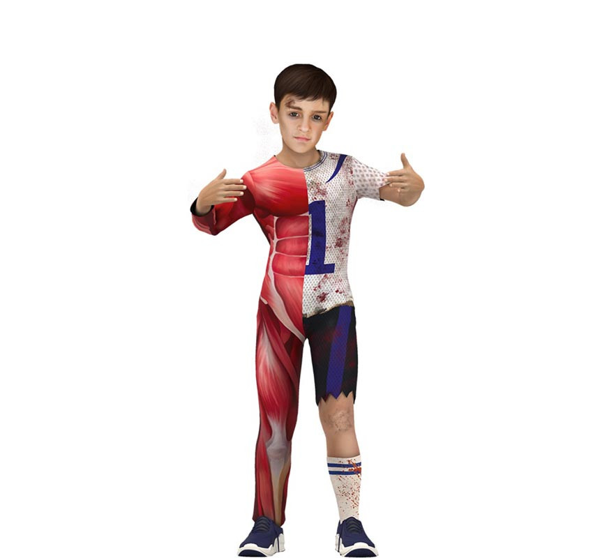 Number one Zombie Player costume for children