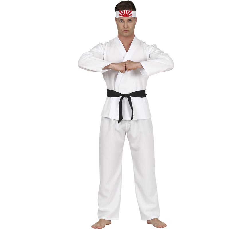White Karate Costume for Men