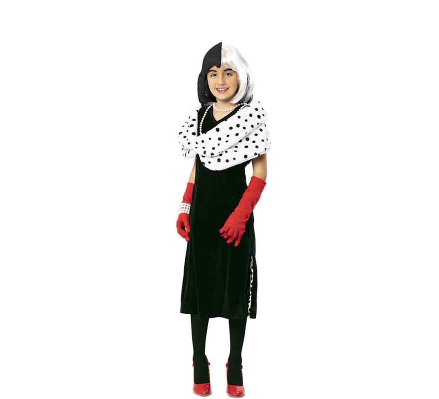 Fato de Dama Dálmata para menina