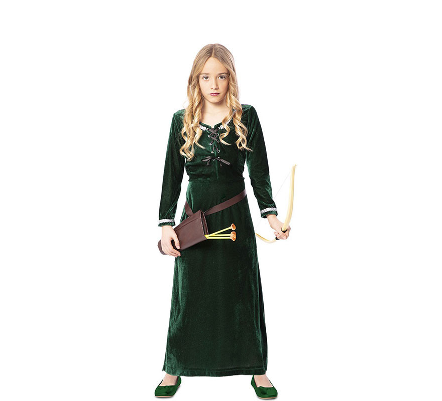 de Robin Hood Lady Marian para menina