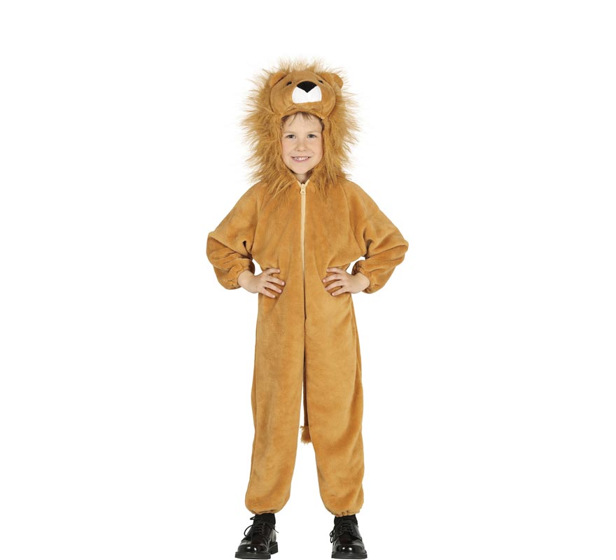Fato de leão peludo para criança Fato de leão peludo para criança