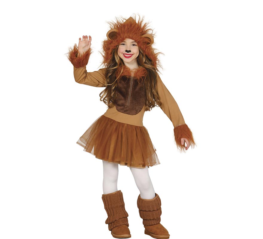 Fato de Leoa Glamour para menina