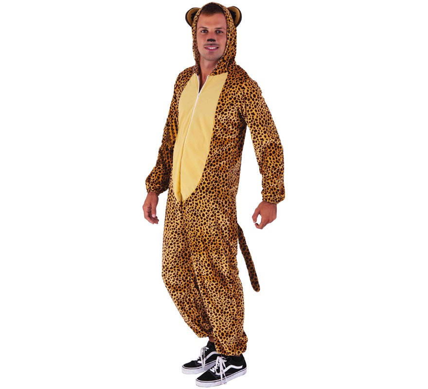 Fato de leopardo para adulto