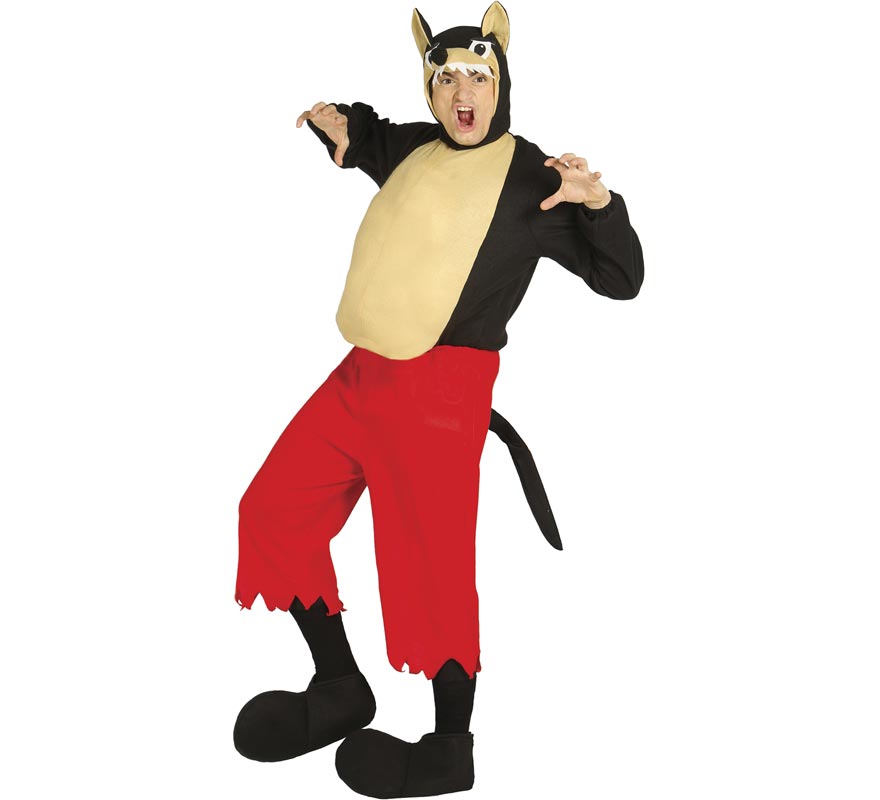 Packed Wolf costume for men