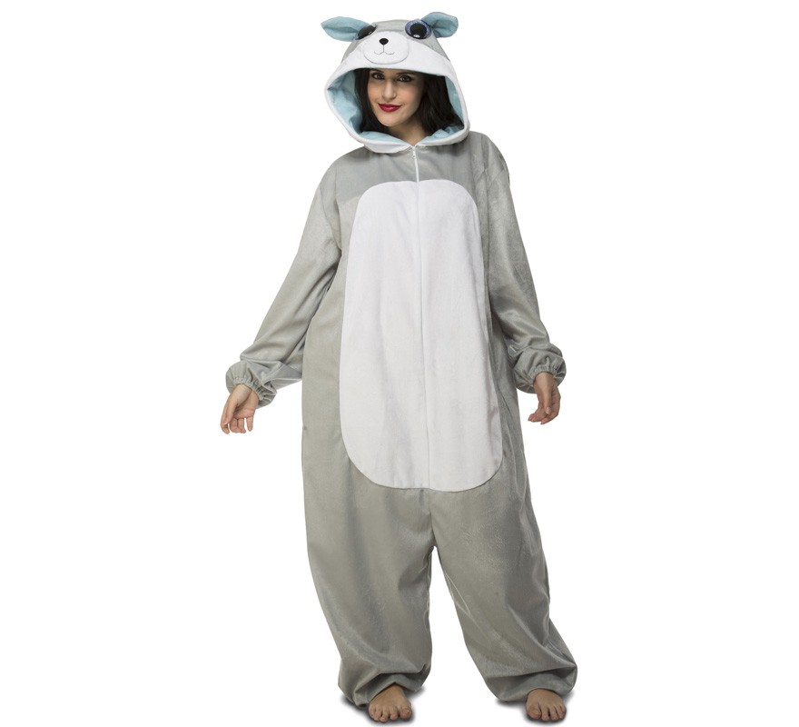 Fato de lobo Olhos grandes para adultos