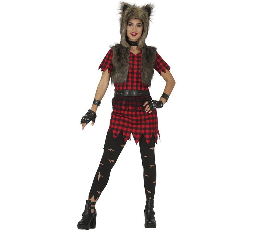 Rebel Wolf costume for women