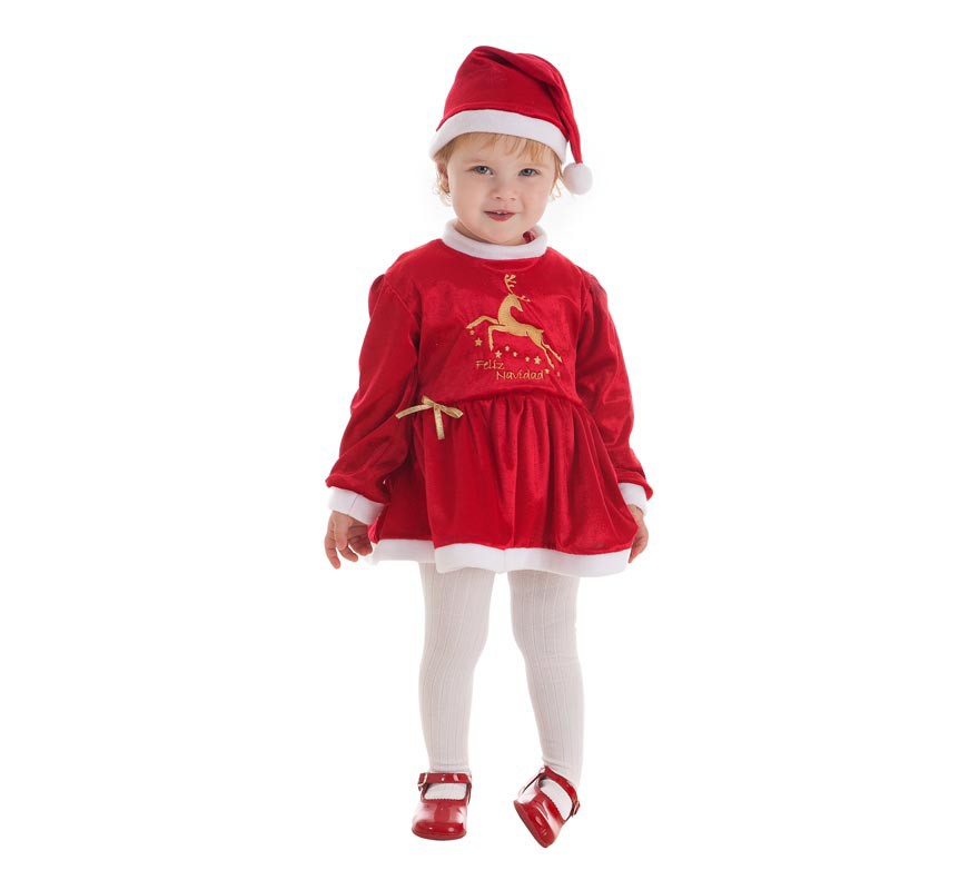 Mama Claus Costume Baby Dress