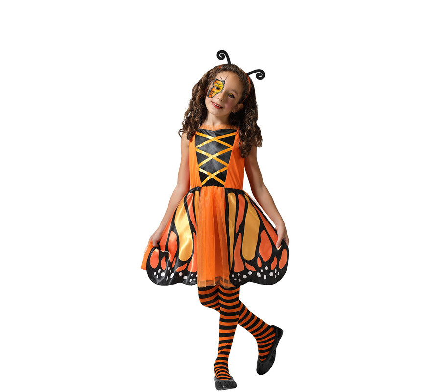 Fato de borboleta monarca para menina