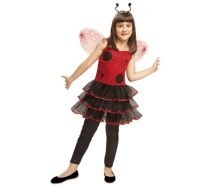 Fato de joaninha chique para menina