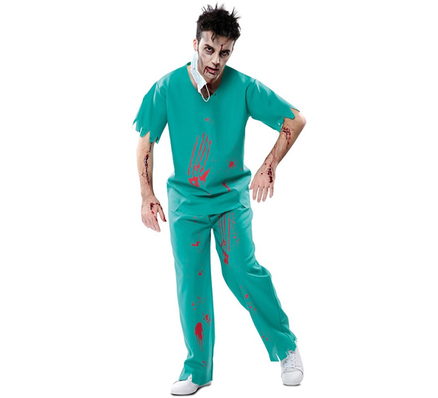 Zombie Doctor Costume for Men