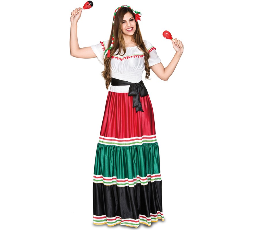 Deluxe Mexican costume for women