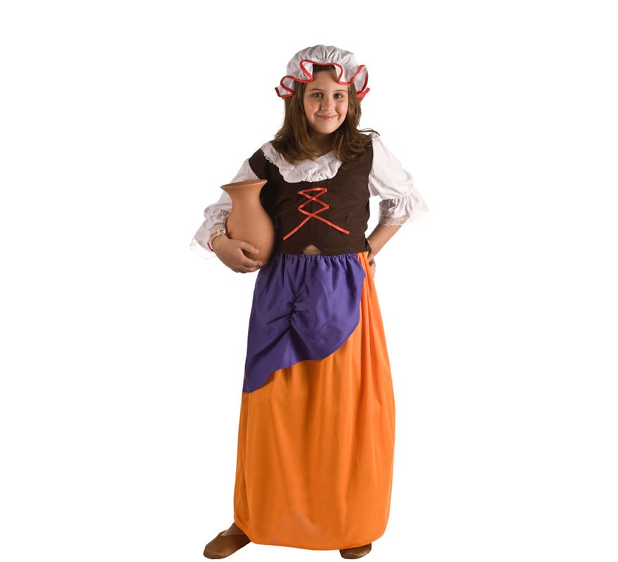 Fato de Mesonera medieval para menina