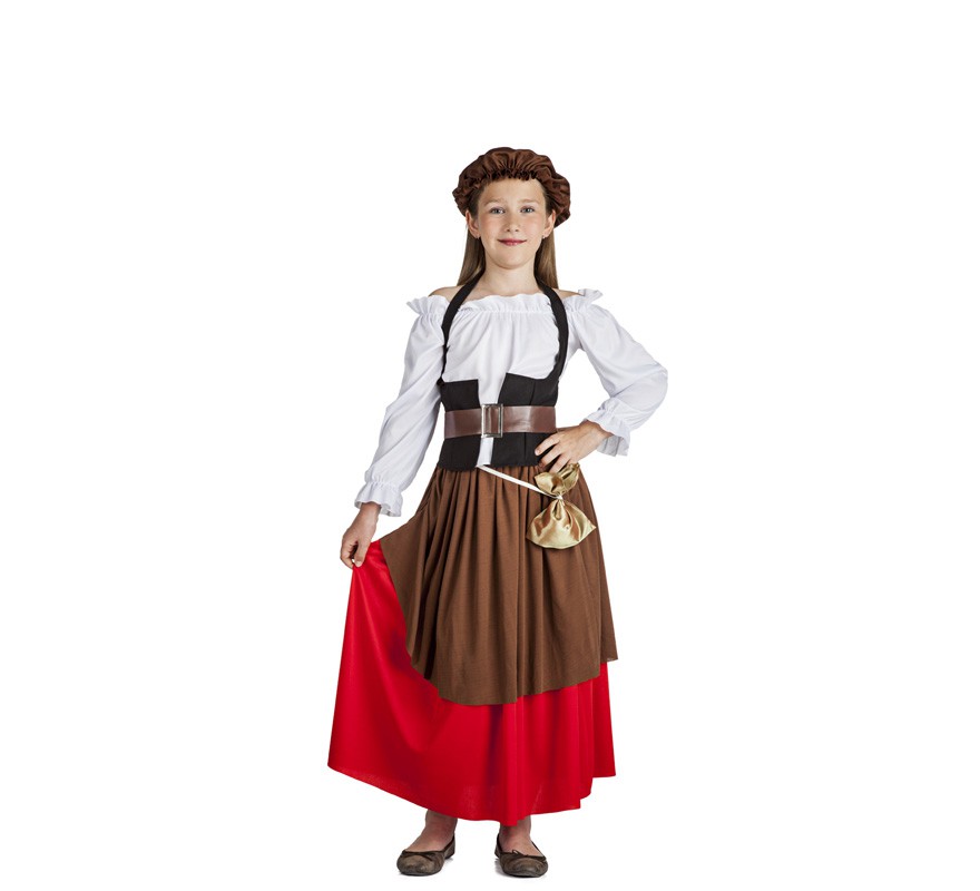 Medieval Innkeeper Costume for Girl Medieval Innkeeper Costume for Girl
