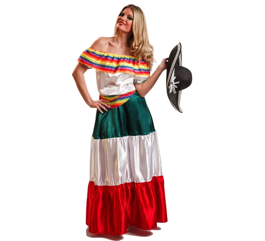 Fato de mexicana para mulher