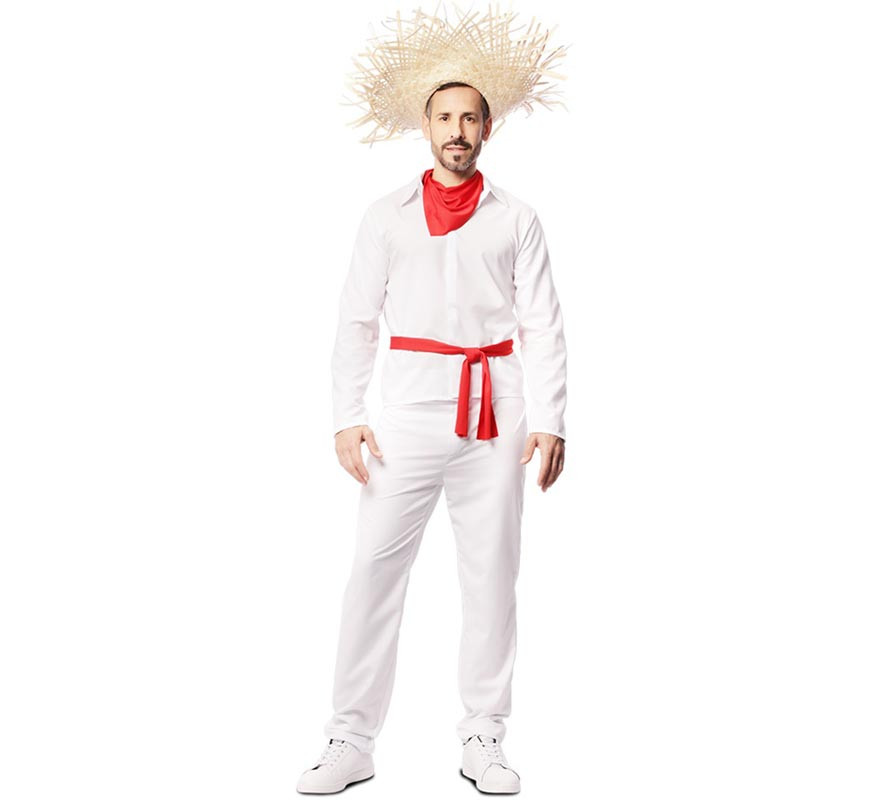 Fato mexicano ou de San Fermines para homem