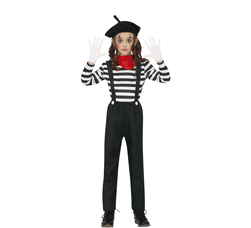 Parisian Mime Costume for Children