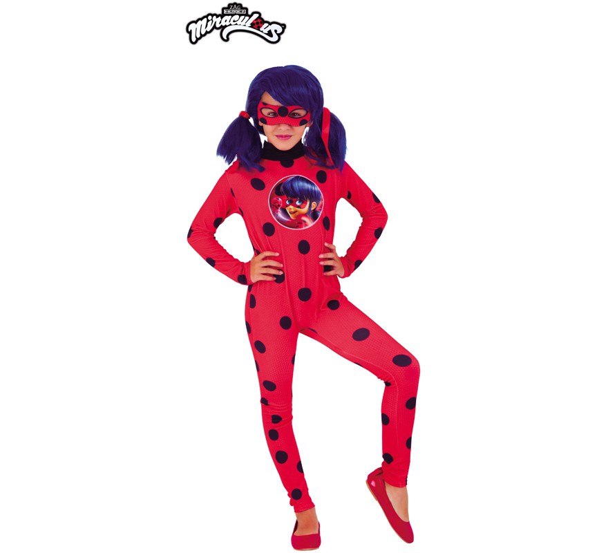 Fato de Miraculous Ladybug Classic para menina