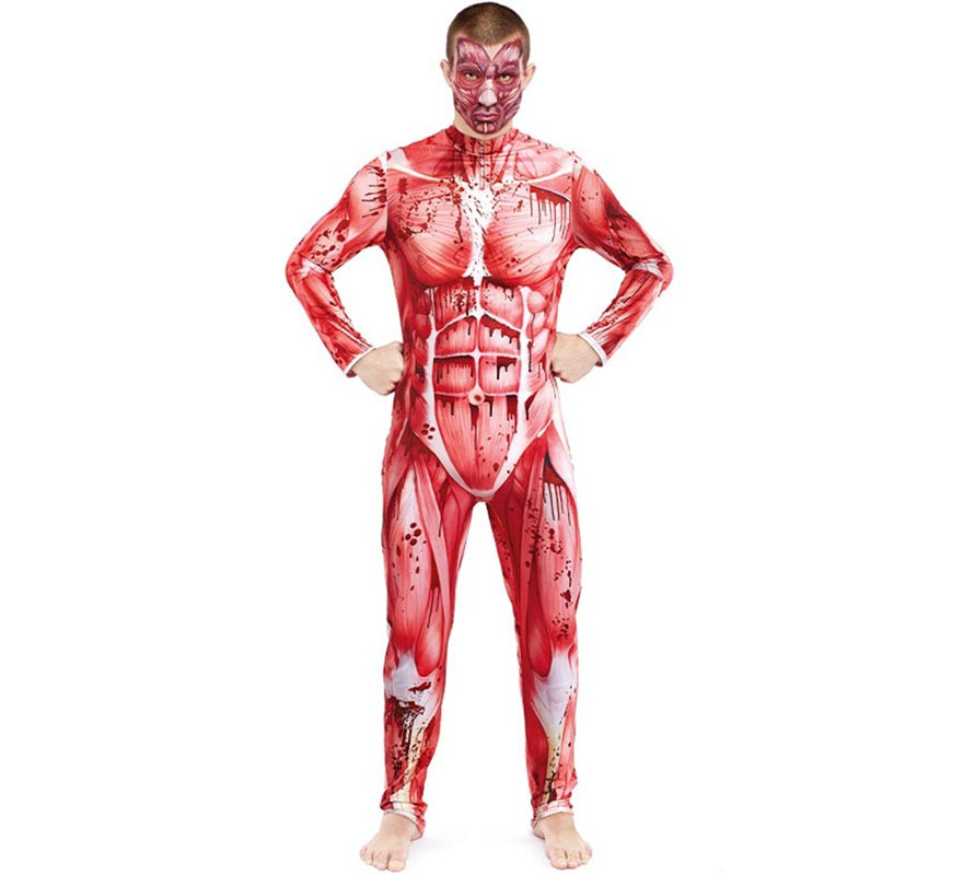 Anatomical Model with Muscles Costume for Men Anatomical Model with Muscles Costume for Men