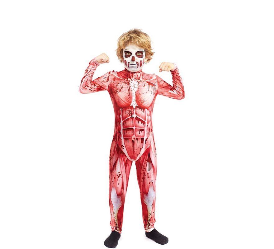 Anatomical Model with Muscles Costume for children and adolescents