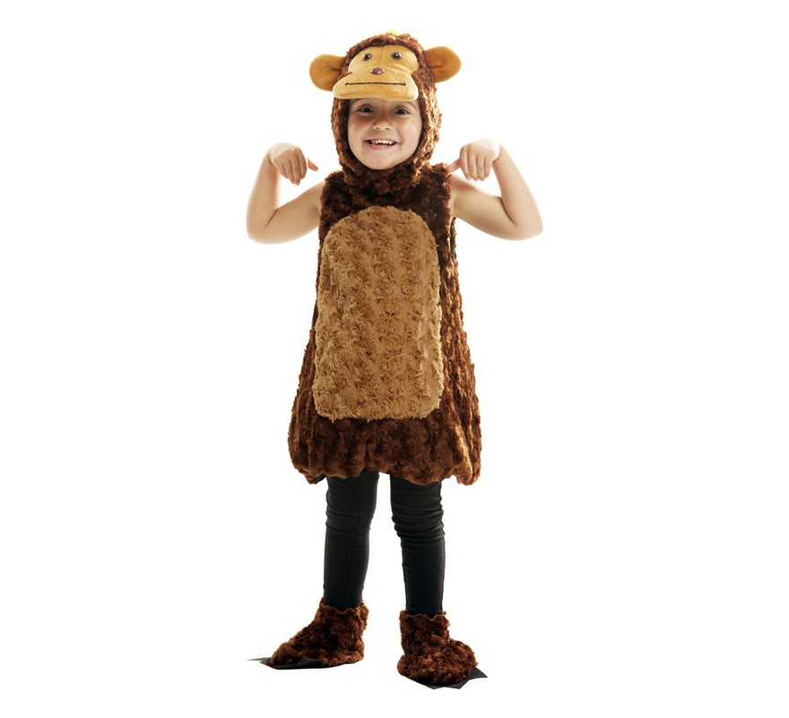 Stuffed Monkey Costume for children