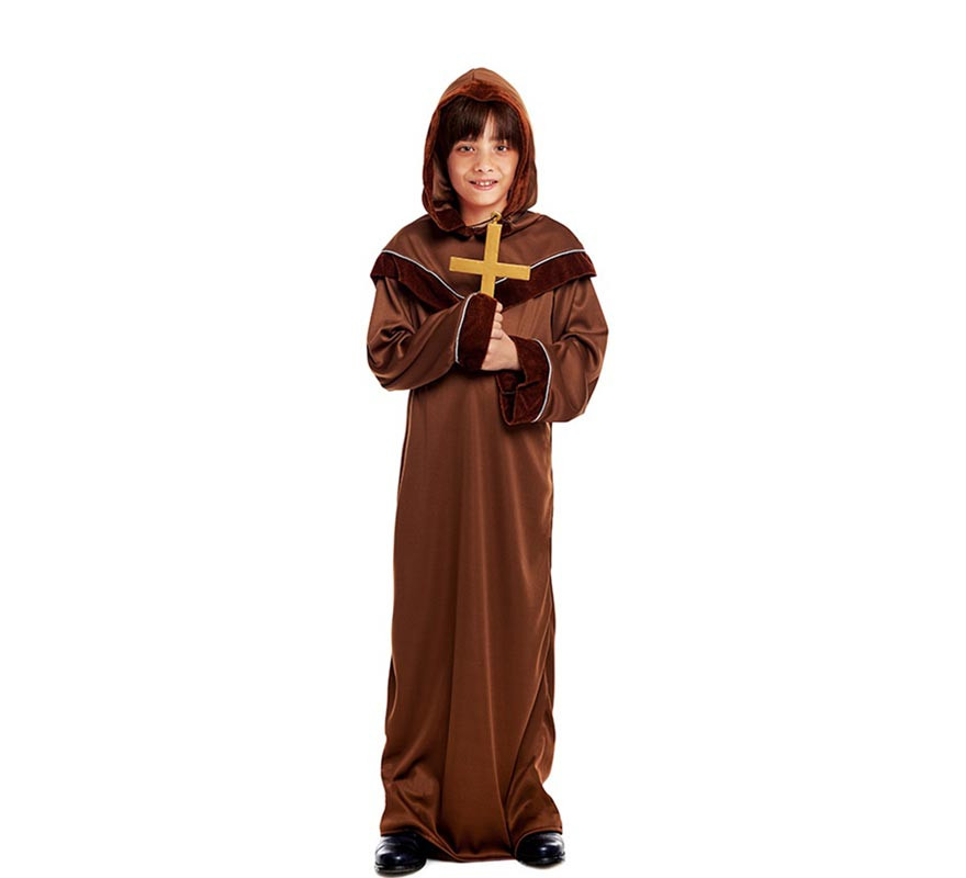 Brown Monk Costume for Boys