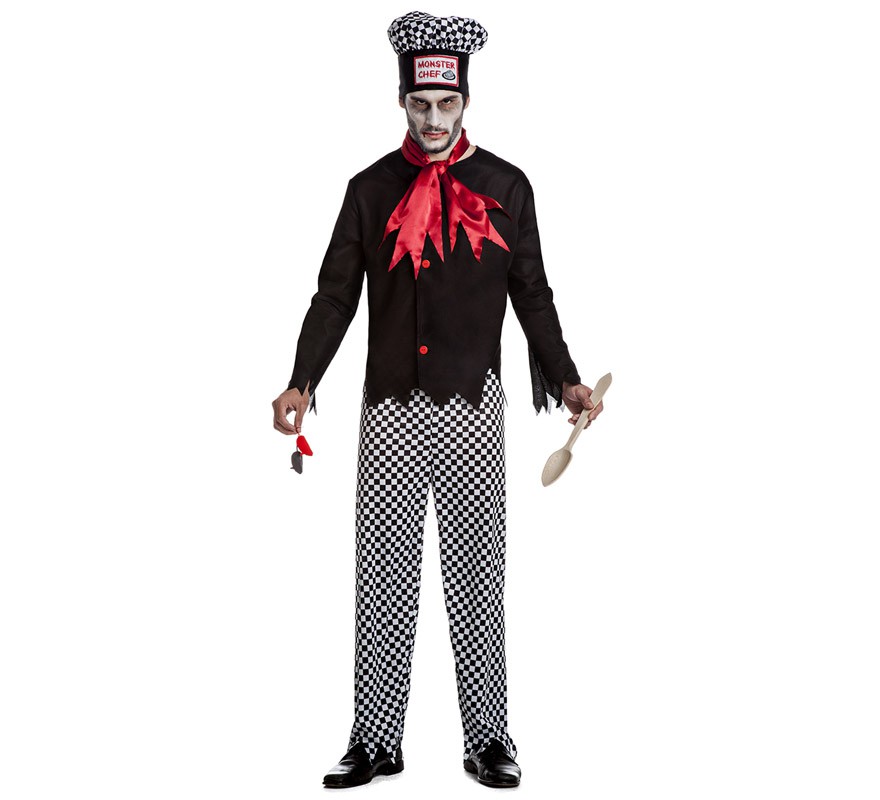 Fato de Monster Chef para homem Fato de Monster Chef para homem