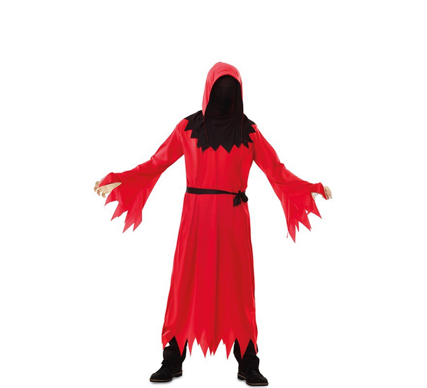 Fato de mascarado da Morte Vermelha para menino Fato de mascarado da Morte Vermelha para menino