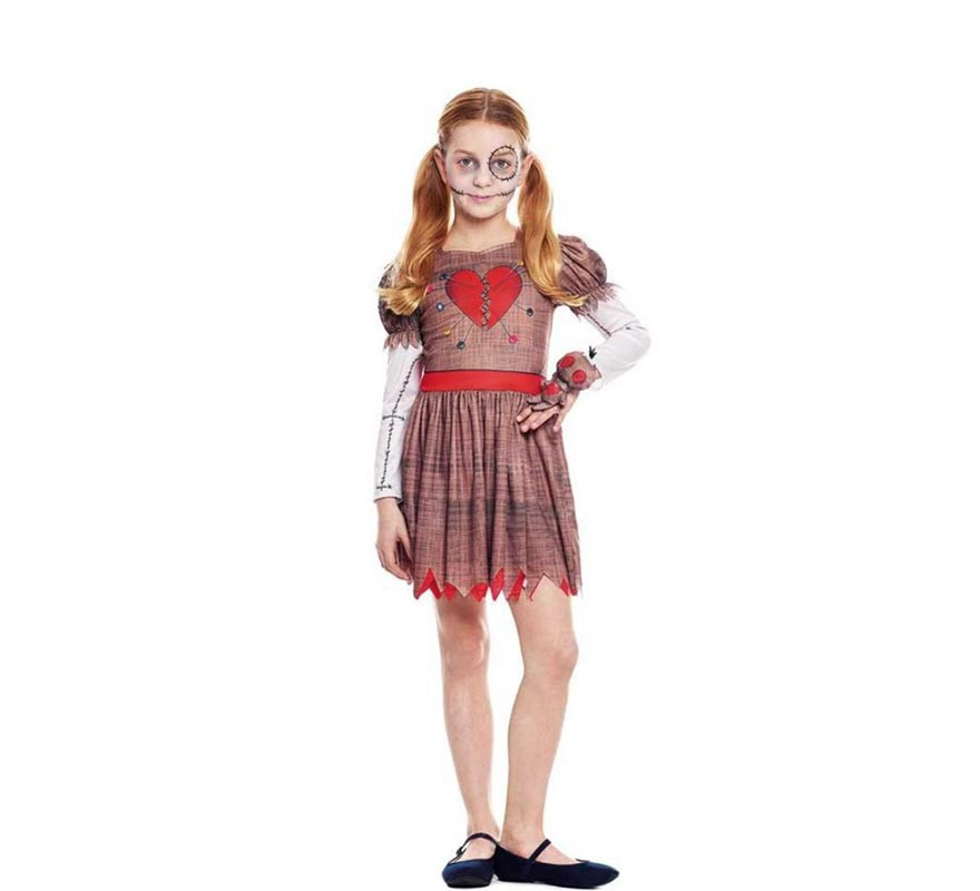 Voodoo Doll Costume for Girl