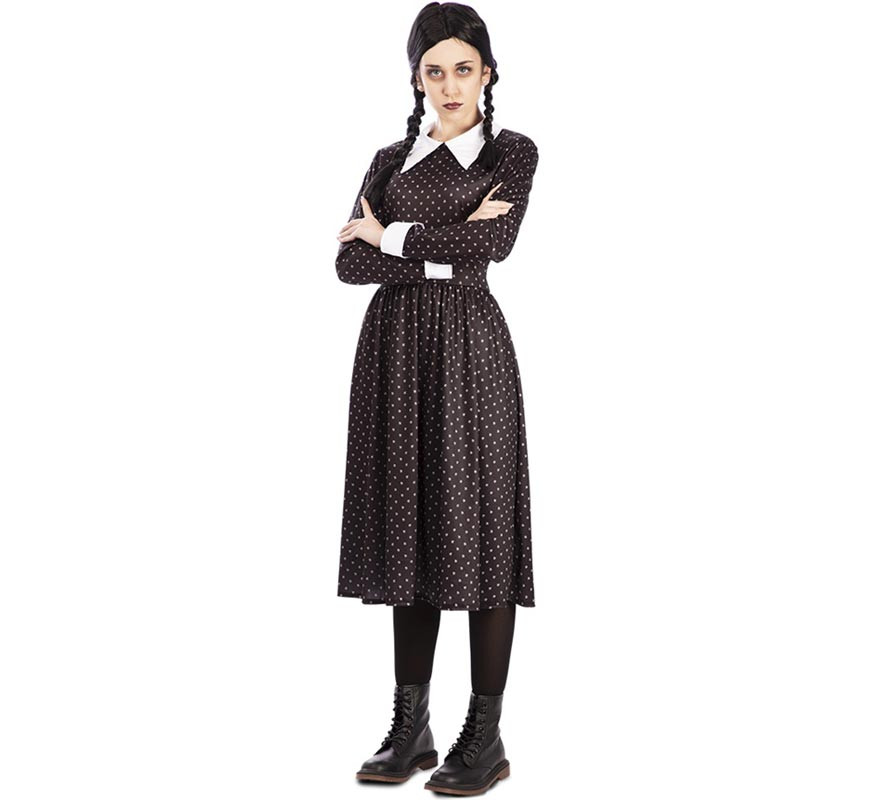 Fato de menina gótica para mulher