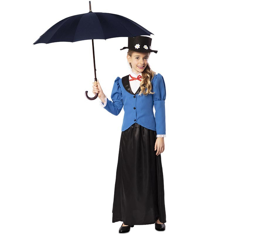 Fato de babá vitoriana para menina