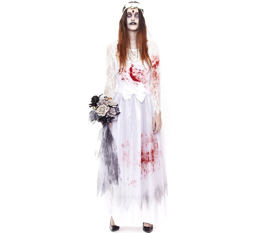 Bloody Corpse Bride Costume for women