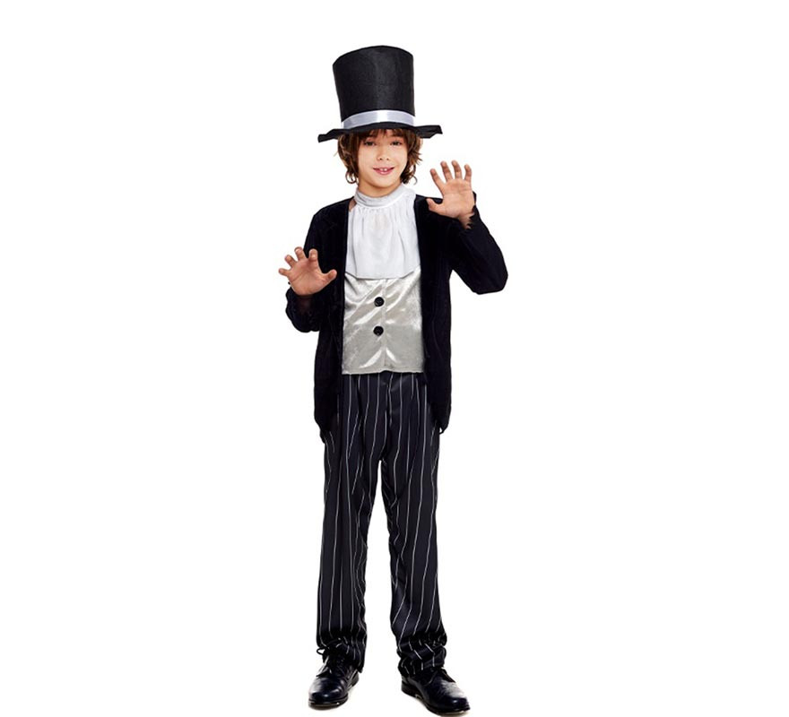 Fato de noivo cadáver para criança