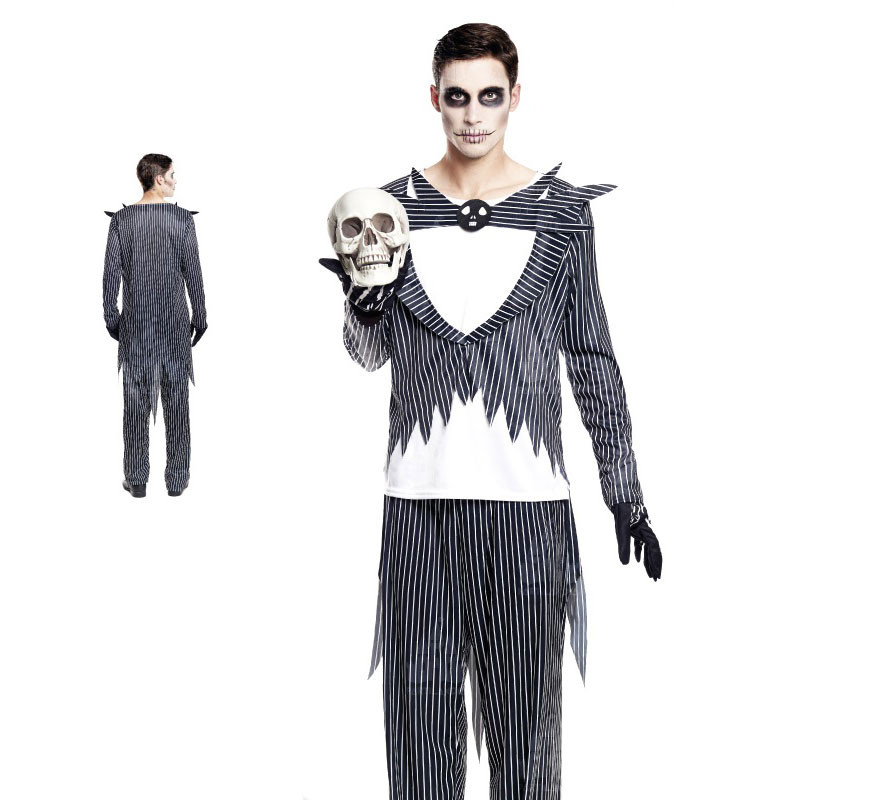 Striped Groom Halloween Costume for Men