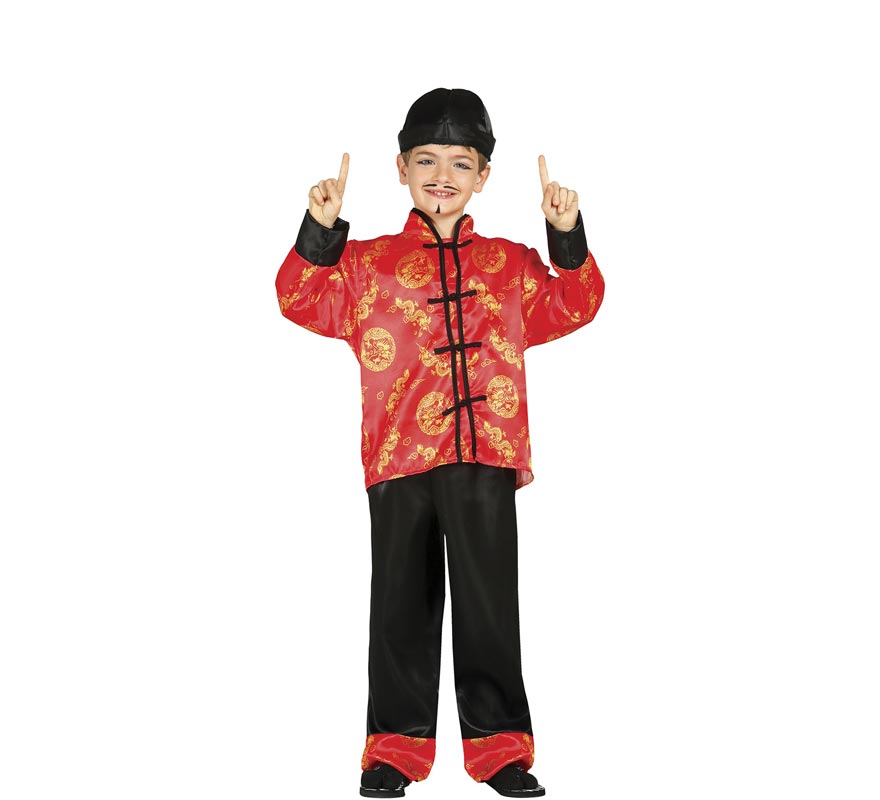 Traje oriental ou chinês para crianças