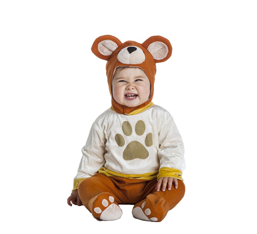 Fato de ursinho de pelúcia para bebês