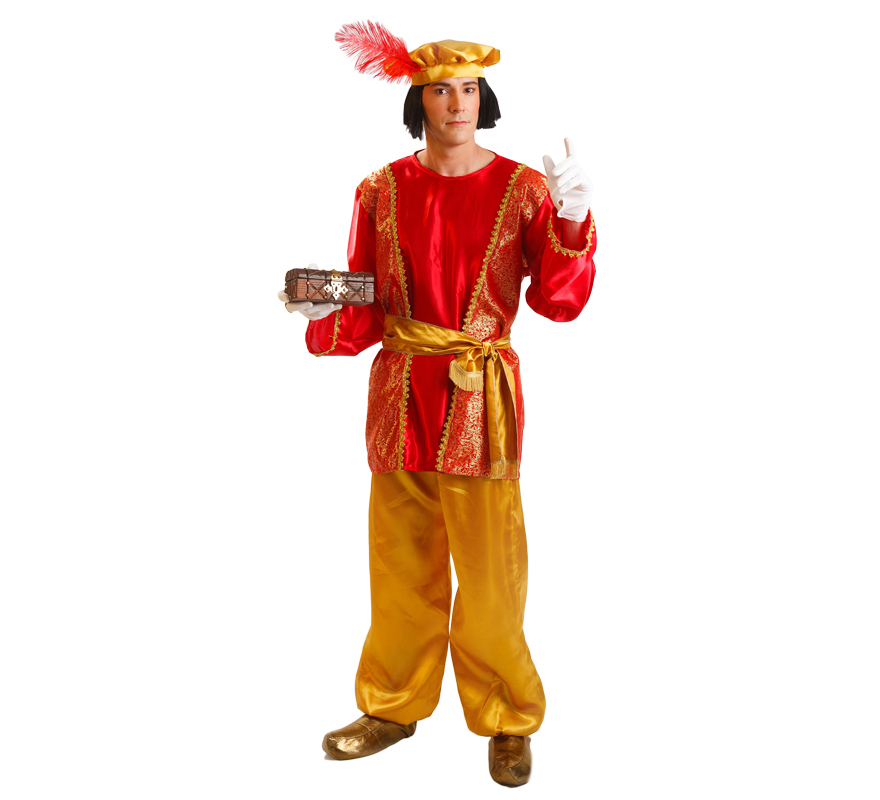 King Caspar's Page Costume for men King Caspar's Page Costume for men