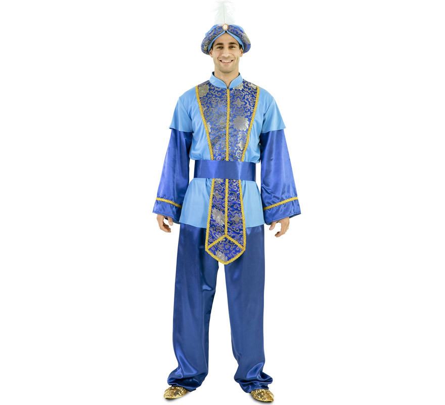 Blue Royal Page Costume for Men